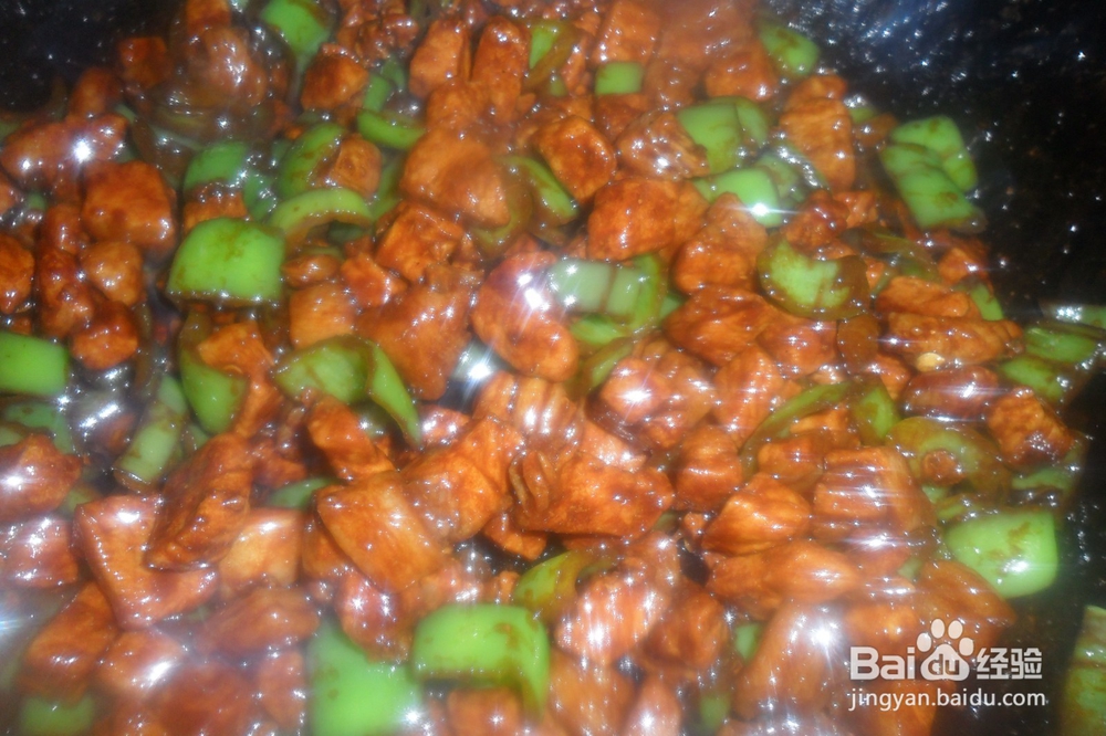 青椒炒肉的做法