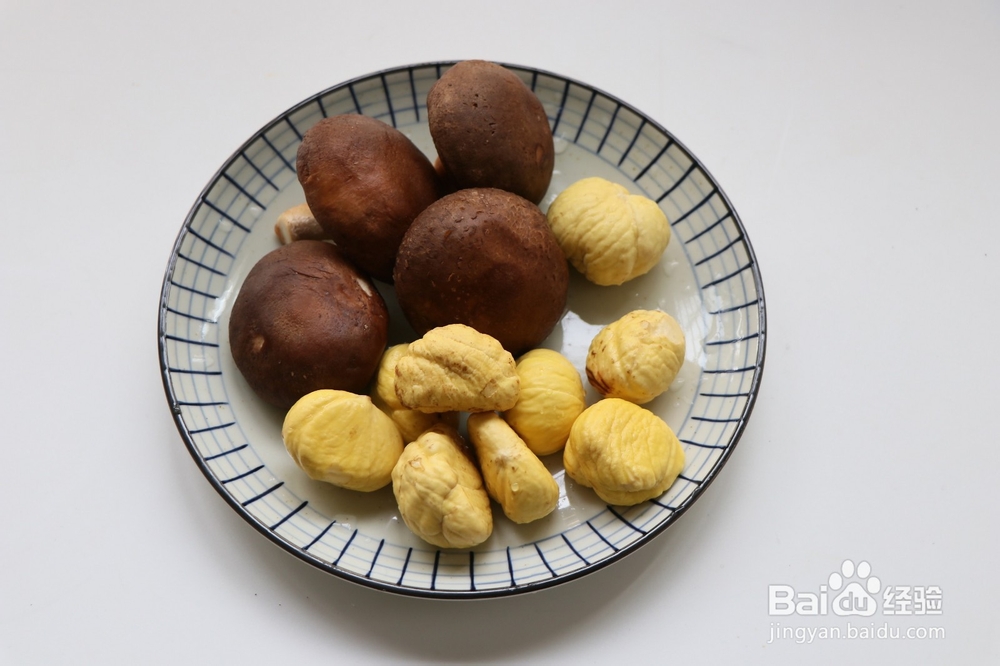 栗子香菇糙米饭怎么做