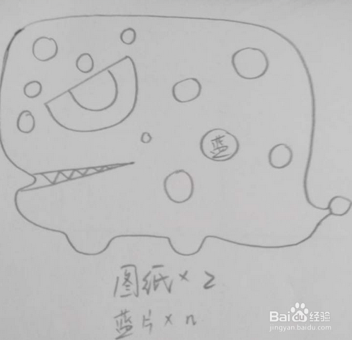 不织布小怪兽制作教程