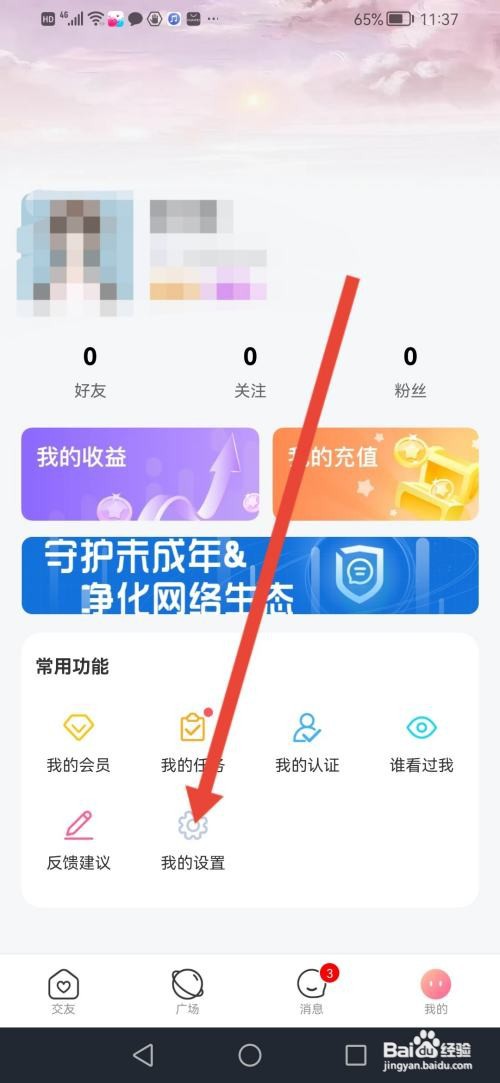 怎么使用交朋APP开启聊天勿扰模式