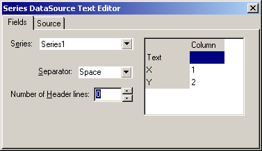 Teechart如何从DAT或TEXT文件中导入数据