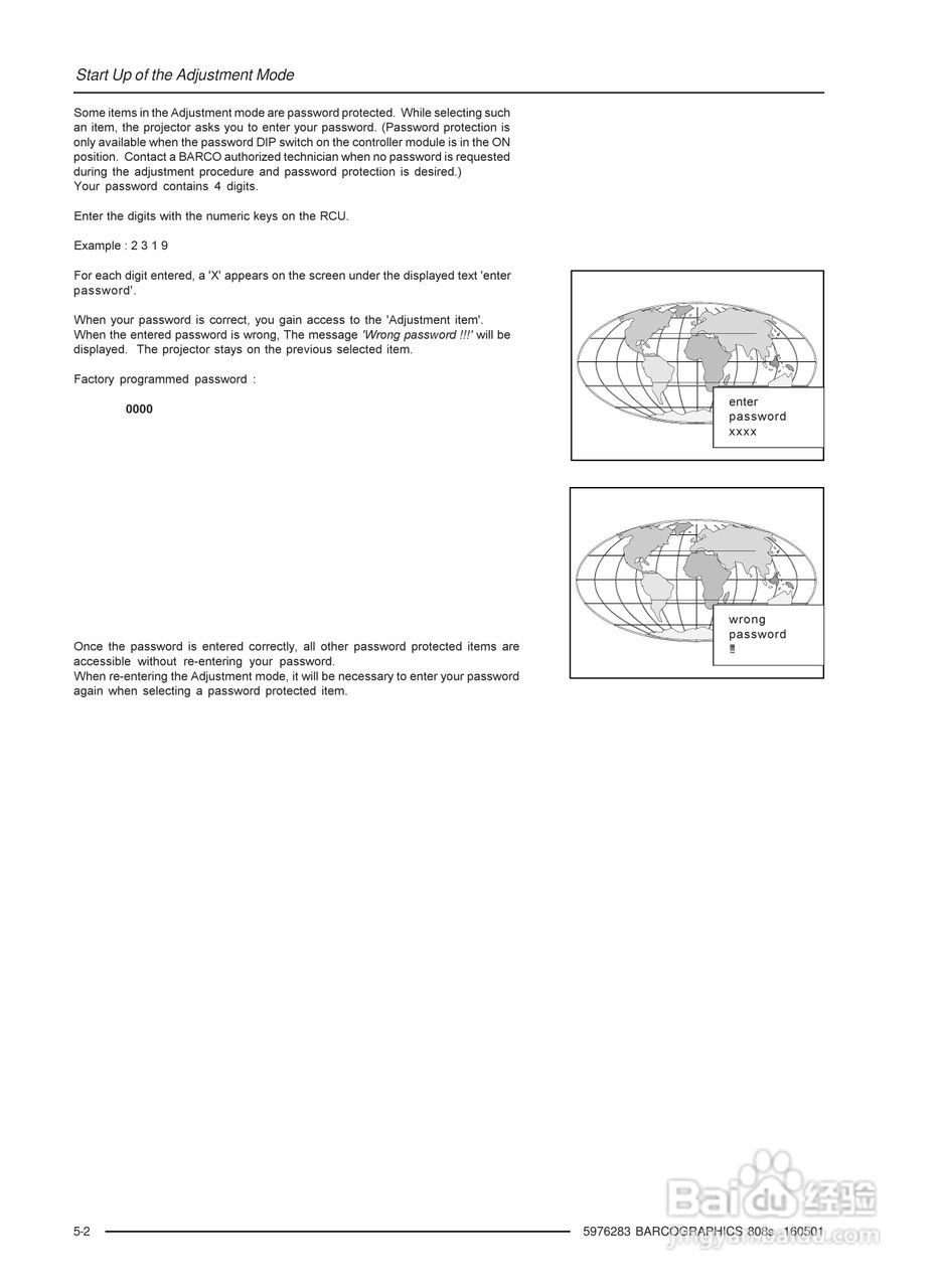 Barco巴可 GRAPHICS 808s投影机说明书:[3]