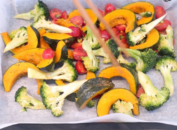 缤纷时蔬烤鸡胸肉