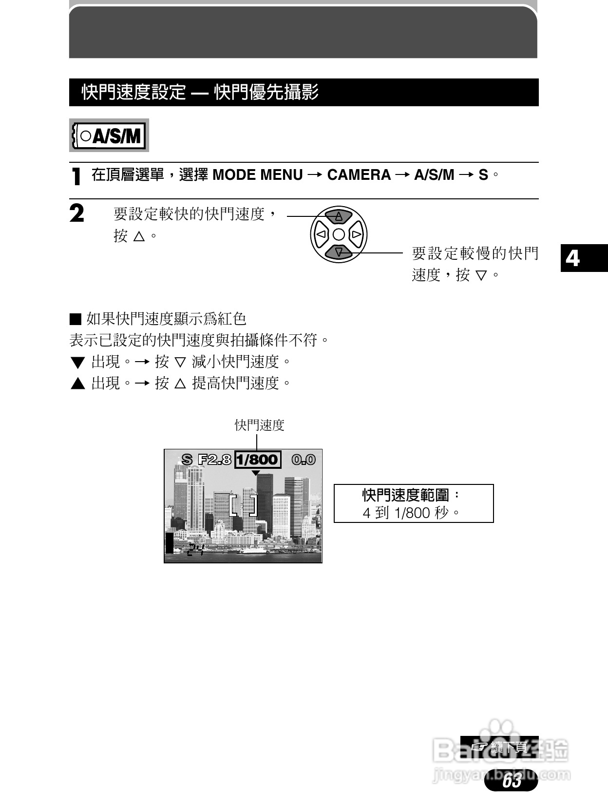 Olympus奥林巴斯C-4040Z数码相机说明书:[7]