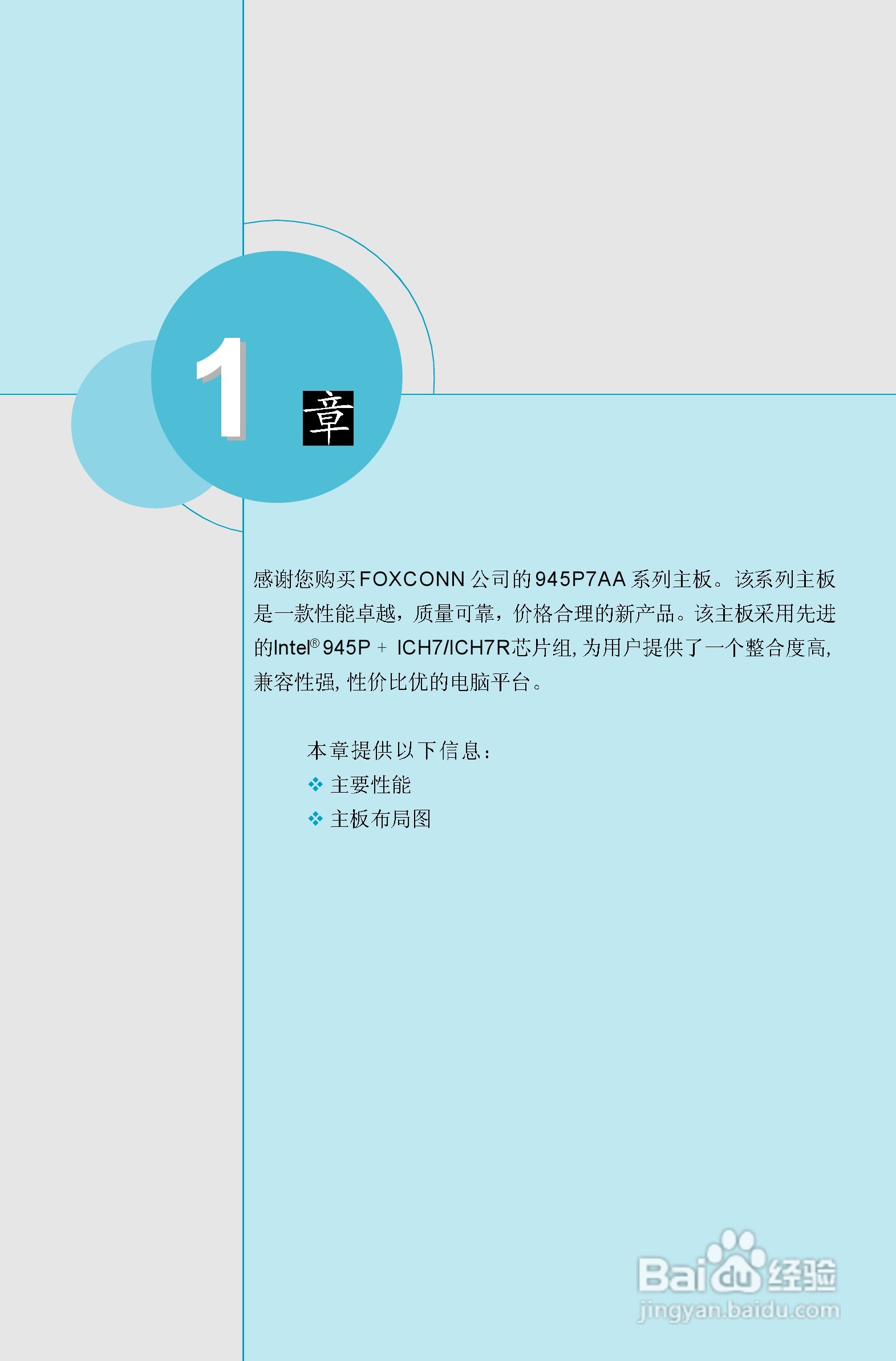 富士康945P7AA系列主板中文使用手册 V1.1:[1]