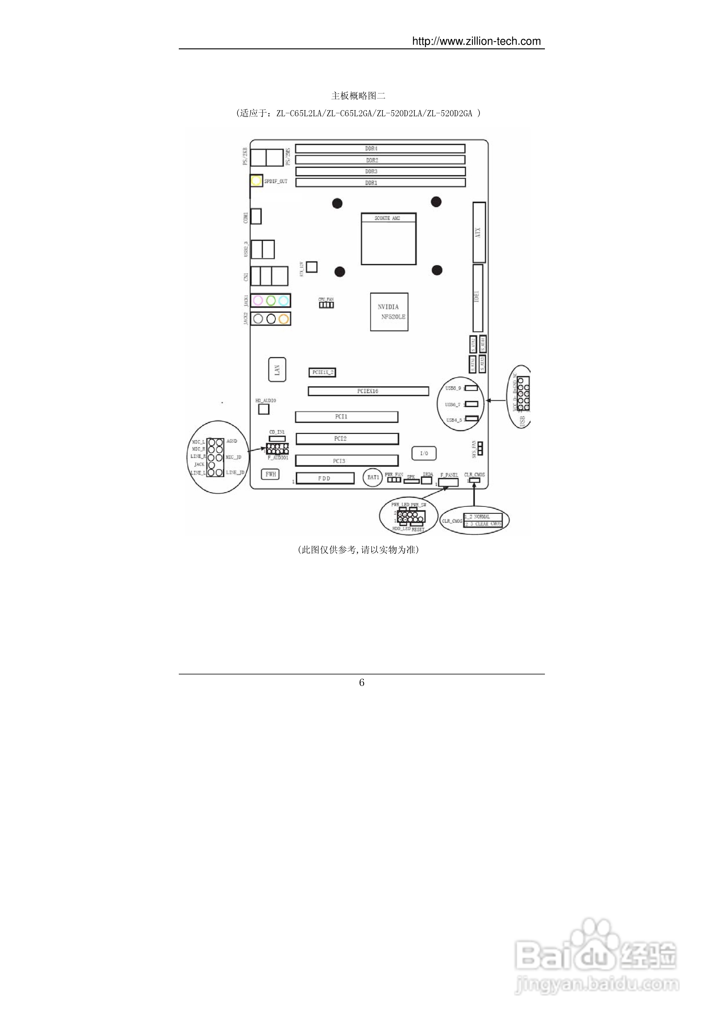 杰灵Nvidia MCP61系列主板说明书:[1]