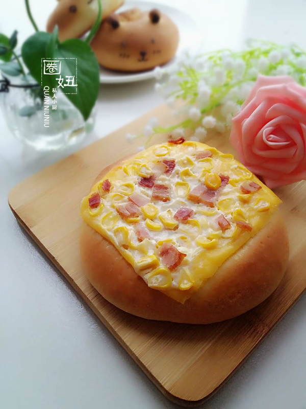 芝士培根玉米包