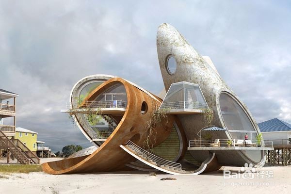 欣赏下多芬岛超现实主义建筑，感觉到儿时的梦幻