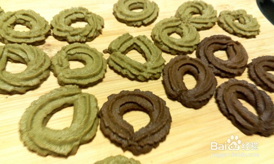 抹茶曲奇的做法