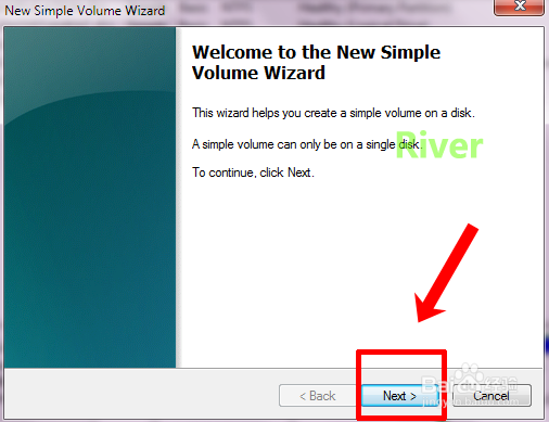 win 7 如何在空闲磁盘空间建卷