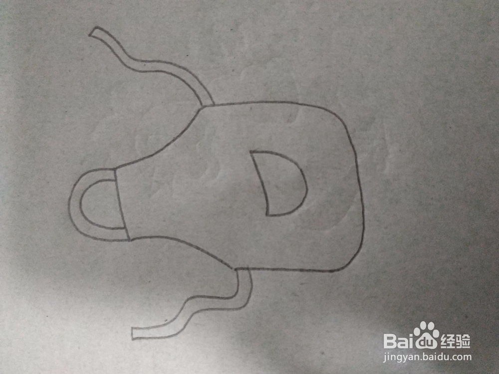 围裙的简笔画教程