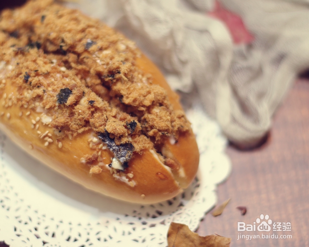 甜点超柔软的中种汉堡胚的教程