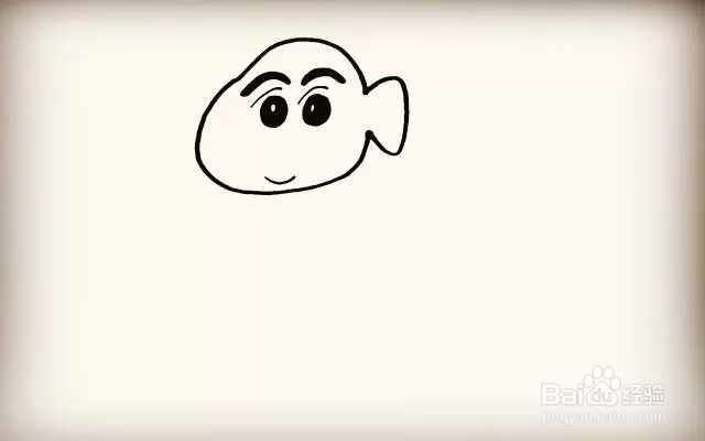 简笔画怎么画蜡笔小新