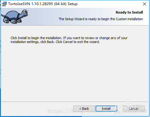 TortoiseSvn小乌龟安装方法