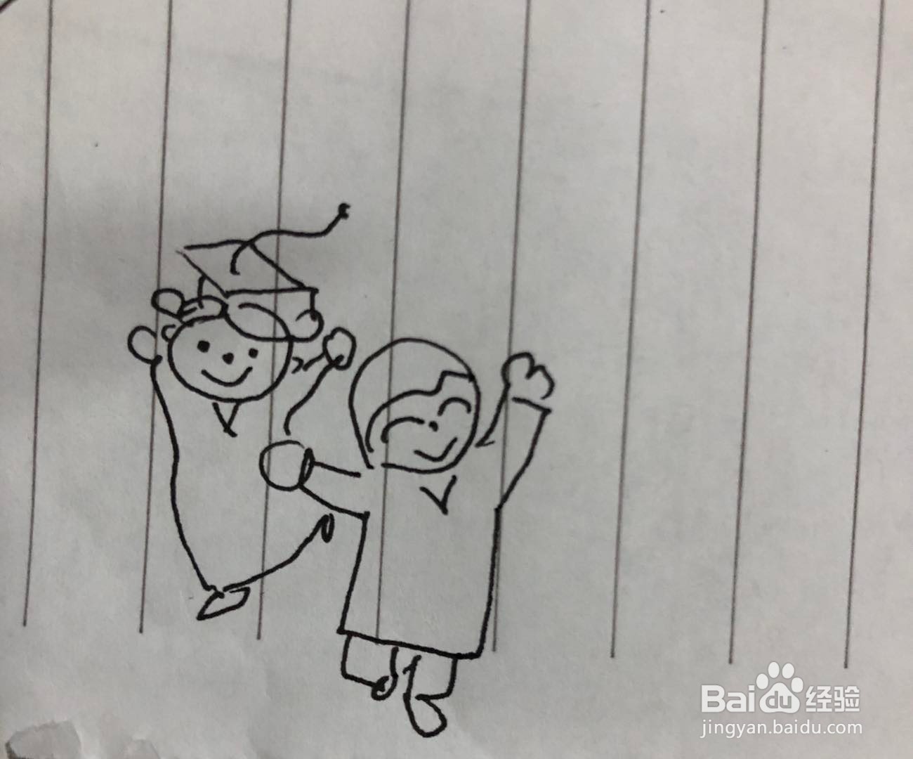 幼儿园毕业主题简笔画