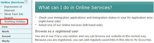 如何申请新西兰打工旅行签证