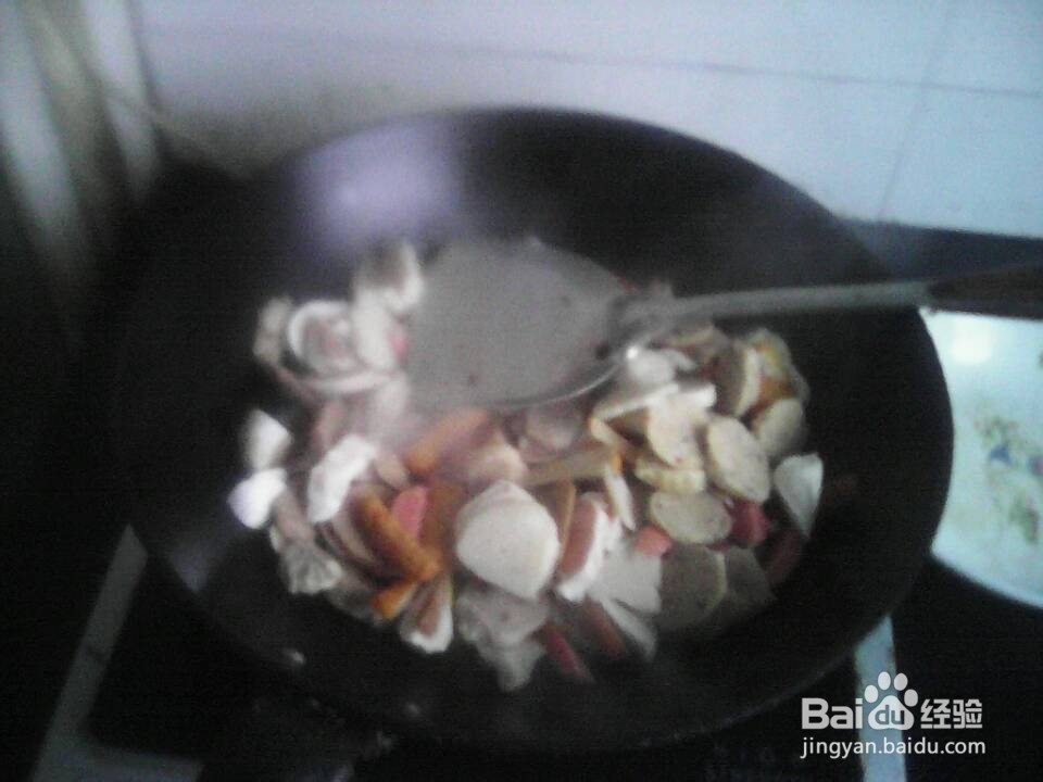 鱼丸的做法-炒什锦鱼丸