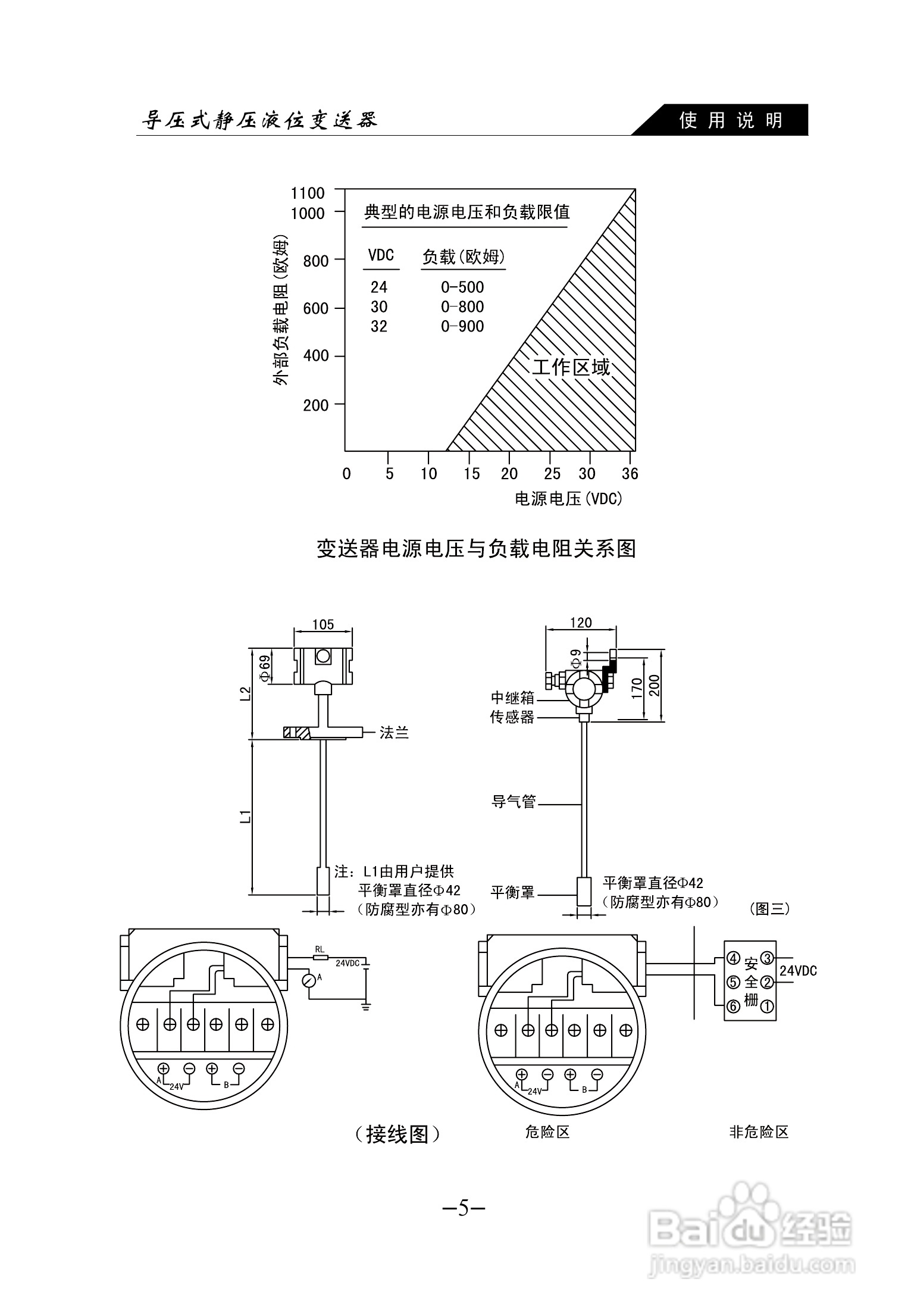 液位變送器說明書