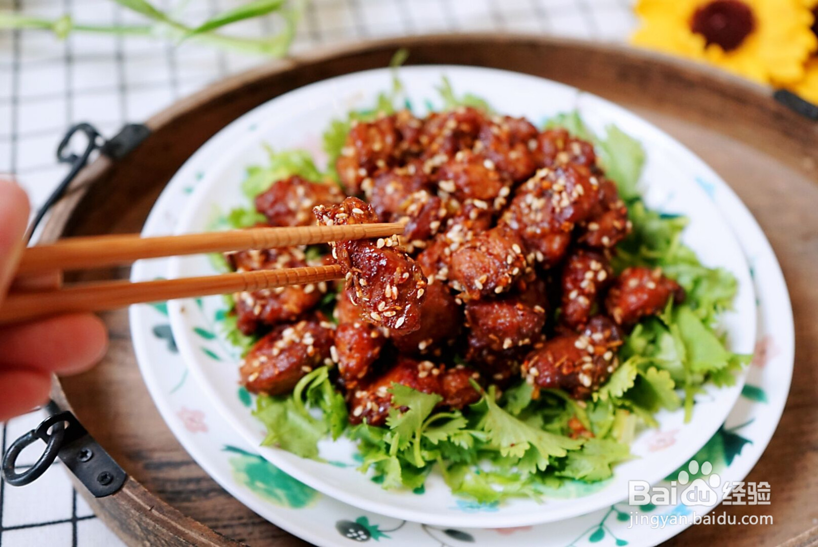 喷香孜然羊肉粒的做法