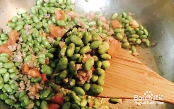 烂肉青豆的家常做法