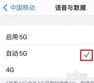 苹果手机4g变5g怎么设置