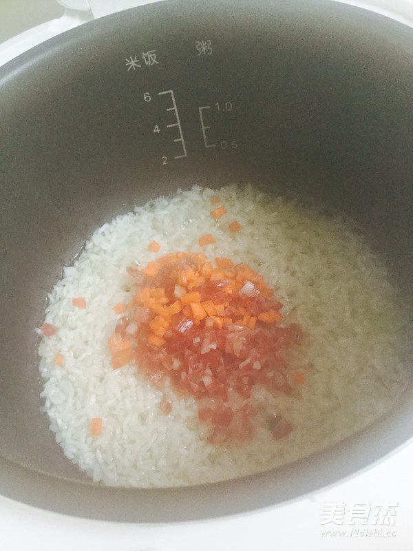 腊肠鸡蛋饭的做法