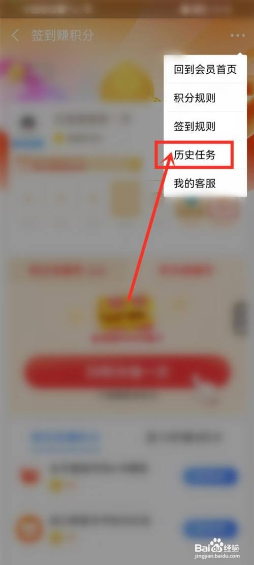 支付宝会员历史任务在哪里才能看