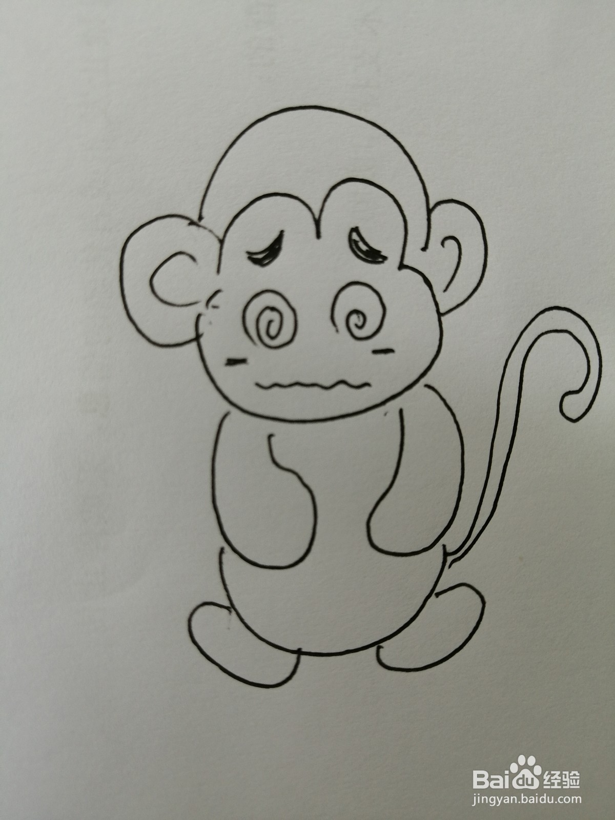 <b>机灵的小猴子怎么画</b>