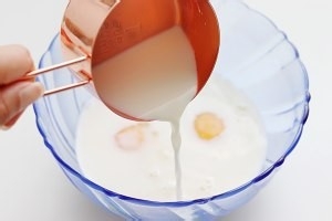 养生食补吐司鸡蛋布丁杯的做法
