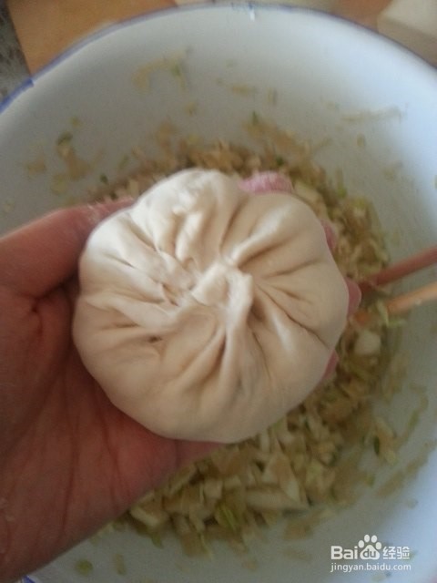 大头菜粉条包子