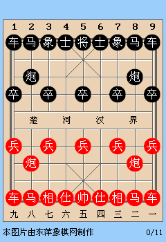 象棋开局之五九炮对反宫马（２）