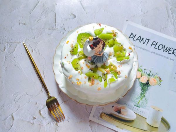 奇异果爆浆蛋糕