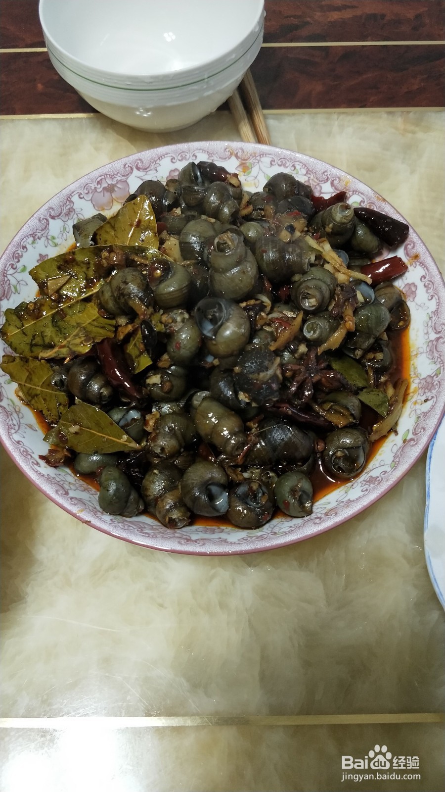 辣炒螺丝的做法