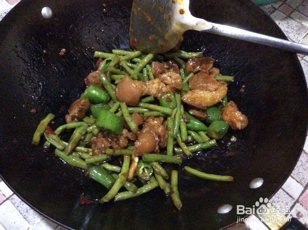 给红烧肉加点菜——豇豆红烧肉的做法