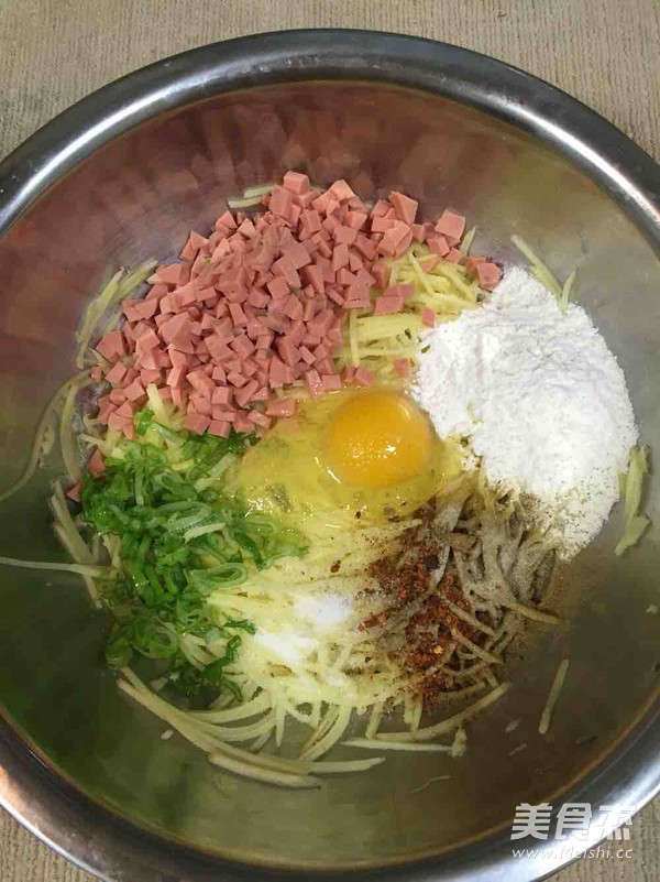 香煎土豆丝饼