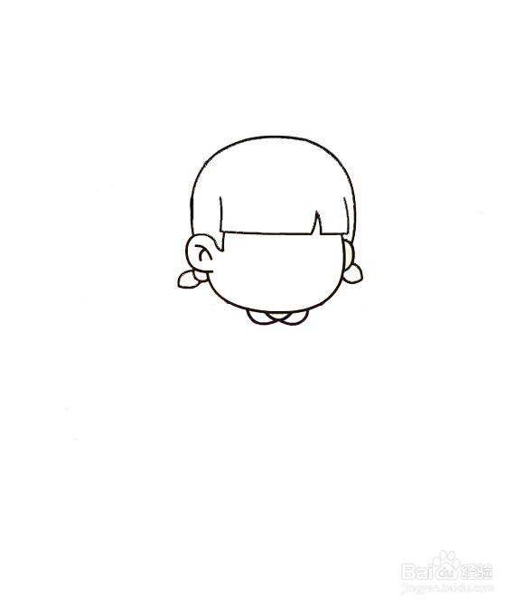 多开窗多通风防疫简笔画