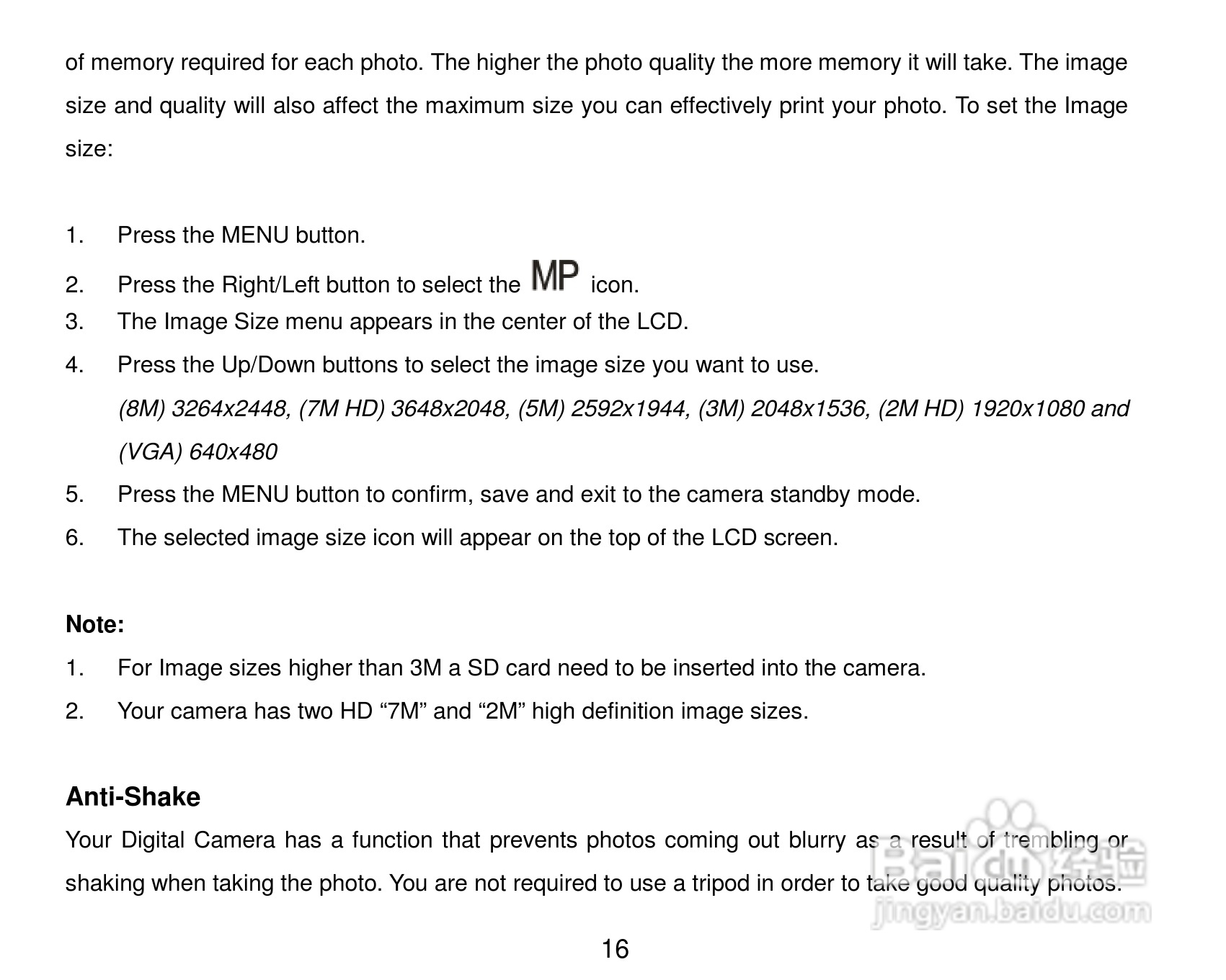 威达ViviCam 8324数码相机使用说明书:[2]