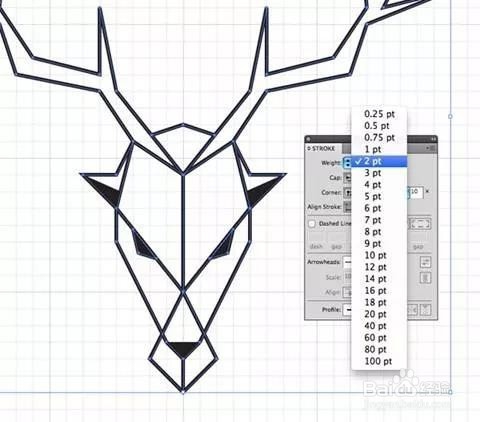 AI教程：抽象的线条徽章绘制