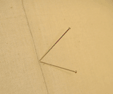 三分钟学会立体裁剪大头针的固定和别合