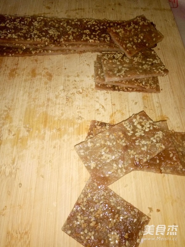 猪肉脯的家常做法