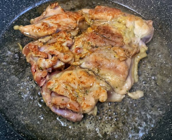 和风清酒照烧鸡腿饭