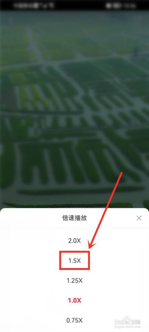 小红书视频倍速怎么调?
