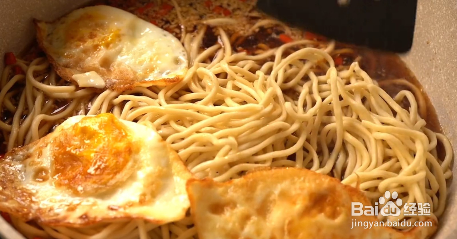鸡蛋焖面做法