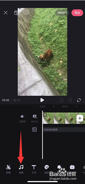 怎么给视频原声变声