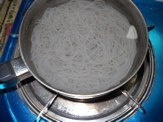 香肚丝瓜炒薯粉