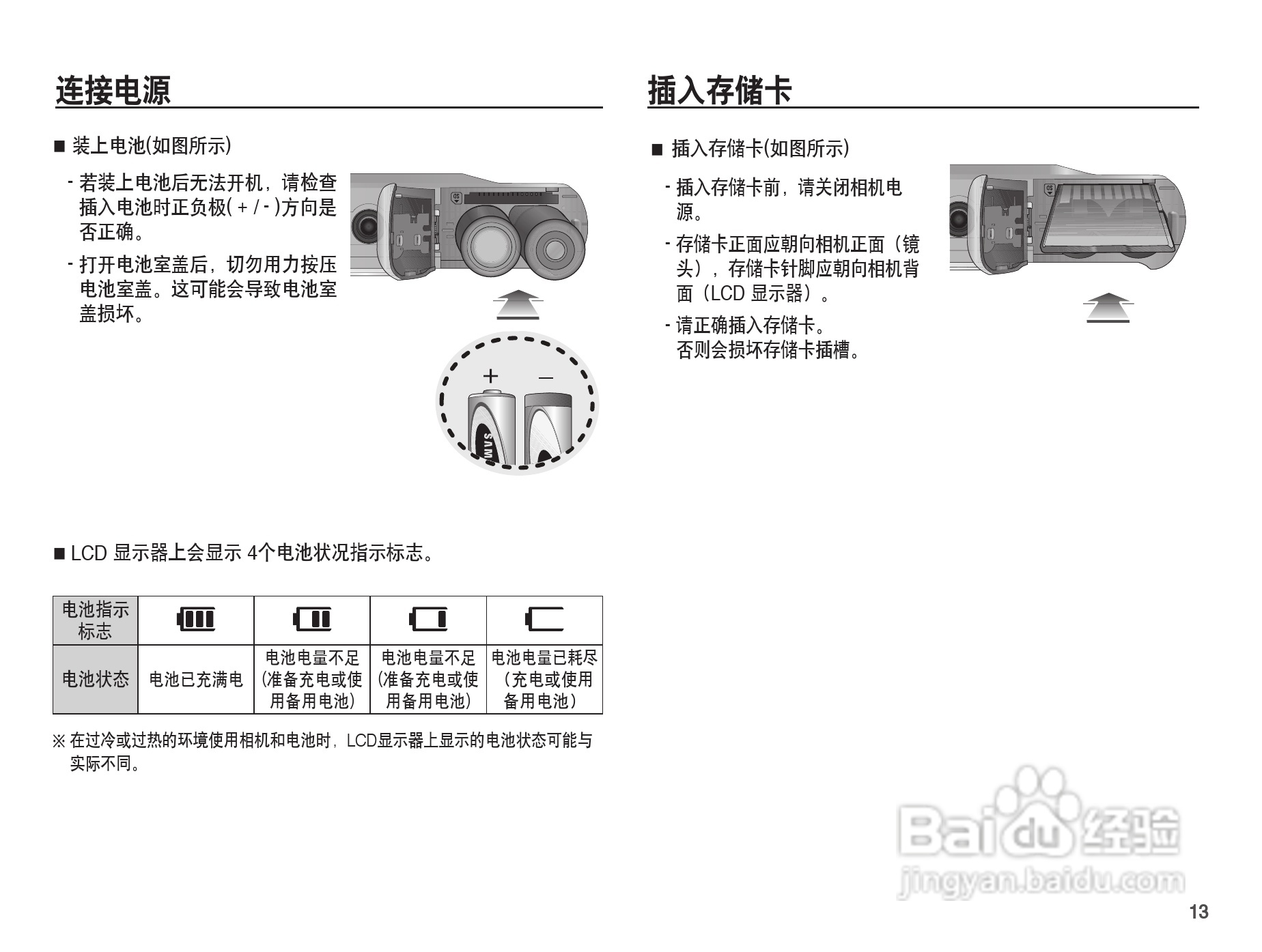 三星ES15数码相机使用说明书:[2]