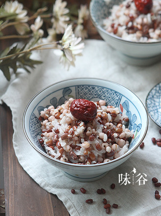 红豆薏米饭图片