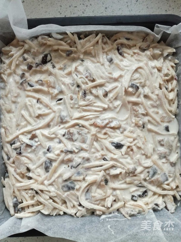 香煎芋头糕的做法