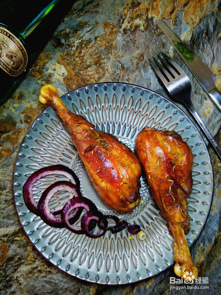 香烤鸡腿的做法