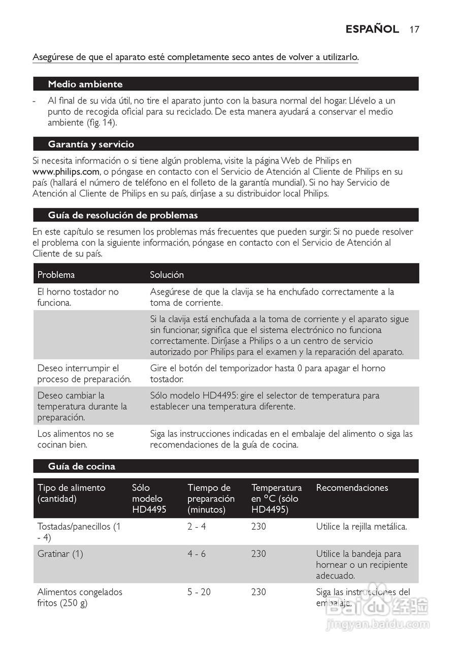 Philips HD4493烤箱用户手册:[1]